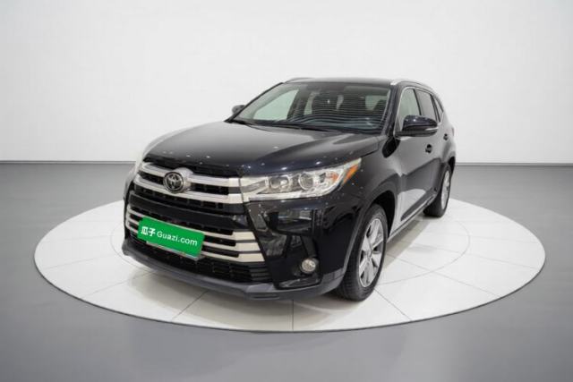 Used Toyota Highlander 2018 2.0T Four-Wheel Drive Luxury Version 7 Seats China VI Standard