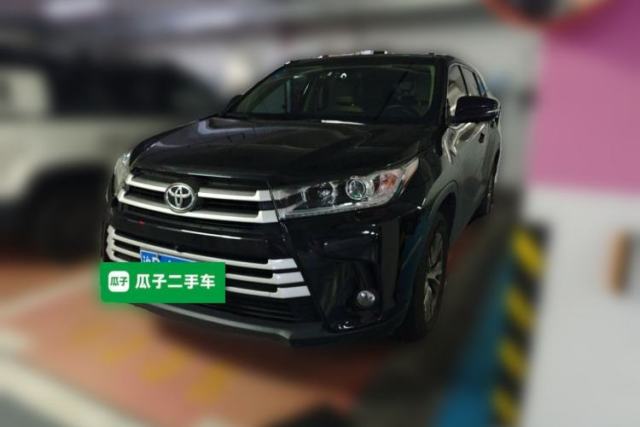 Used Toyota Highlander 2018 2.0T Two-Wheel Drive Elite Version 5 Seats China VI Standard