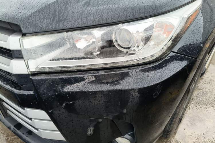 Used Toyota Highlander 2018 2.0T Four-Wheel Drive Elite Edition 7 Seats China VI Standard Left Front Headlight