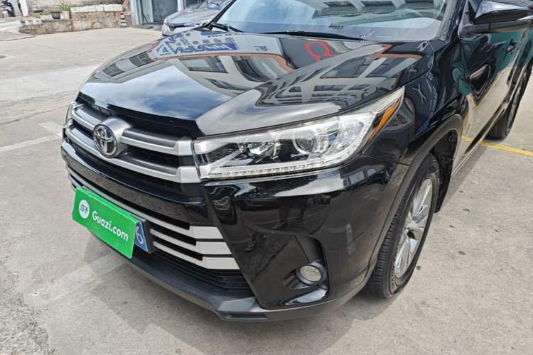 Used Toyota Highlander 2018 2.0T Two-Wheel Drive Elite Edition 5 Seats Emission Standard China V Left Front Headlight