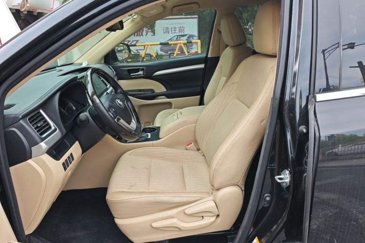 Used Toyota Highlander 2018 2.0T Two-Wheel Drive Elite Version 5 Seats China VI Standard Left Front Seat