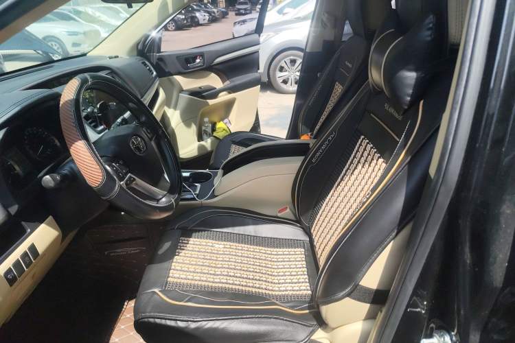 Used Toyota Highlander 2018 2.0T Four-Wheel Drive Elite Edition 7 Seats China VI Standard Left Front Seat