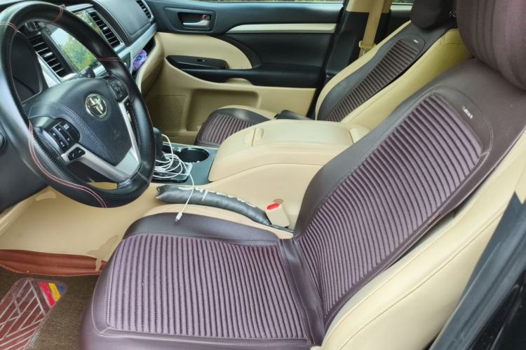 Used Toyota Highlander 2018 2.0T Four-Wheel Drive Elite Edition 7 Seats China VI Standard Left Front Seat
