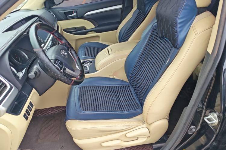 Used Toyota Highlander 2018 2.0T Two-Wheel Drive Elite Version 5 Seats China VI Standard Left Front Seat