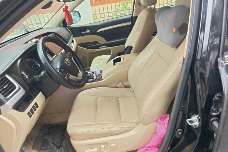 Used Toyota Highlander 2018 2.0T Four-Wheel Drive Prestige Version 7 Seats China V Emission Standard Left Front Seat