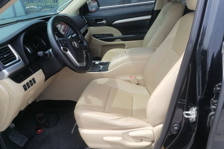 Used Toyota Highlander 2018 2.0T Four-Wheel Drive Elite Edition 7 Seats China VI Standard Left Front Seat