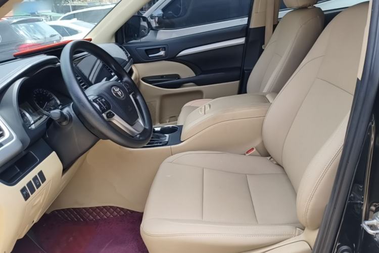 Used Toyota Highlander 2018 2.0T Two-Wheel Drive Elite Version 5 Seats China VI Standard Left Front Seat
