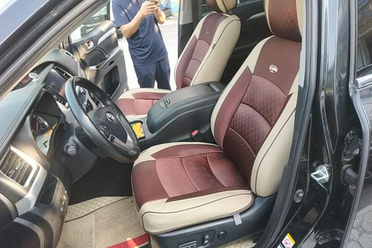 Used Toyota Highlander 2018 2.0T Four-Wheel Drive Prestige Version 7 Seats China VI Standard Left Front Seat