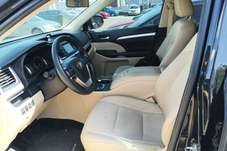 Used Toyota Highlander 2018 2.0T Two-Wheel Drive Elite Version 5 Seats China VI Standard Left Front Seat