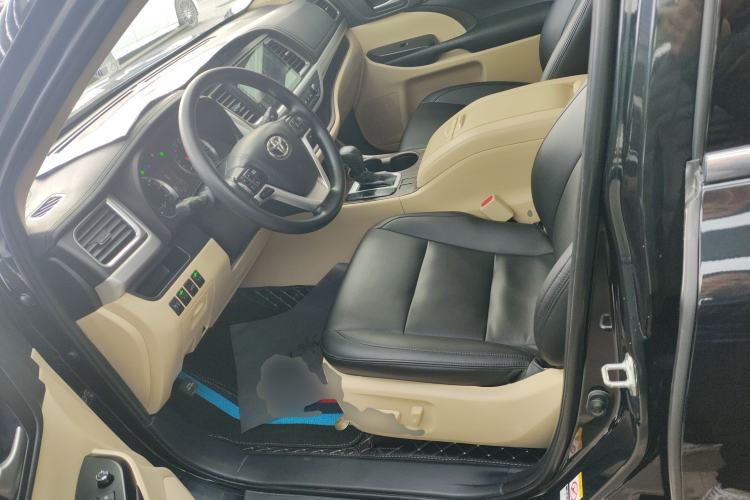 Used Toyota Highlander 2018 2.0T Four-Wheel Drive Elite Edition 7 Seats China VI Standard Left Front Seat