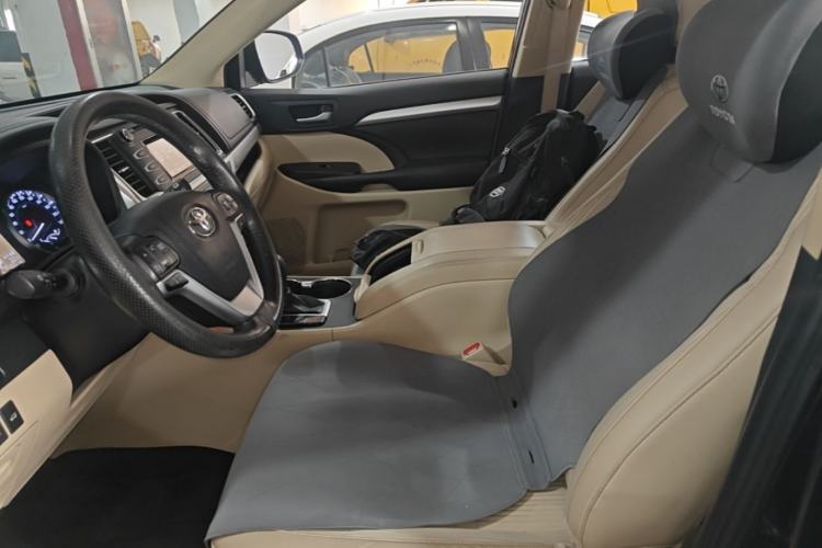 Used Toyota Highlander 2018 2.0T Four-Wheel Drive Elite Edition 7 Seats China VI Standard Left Front Seat