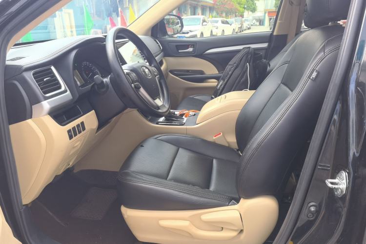 Used Toyota Highlander 2018 2.0T Four-Wheel Drive Elite Edition 7 Seats China VI Standard Left Front Seat