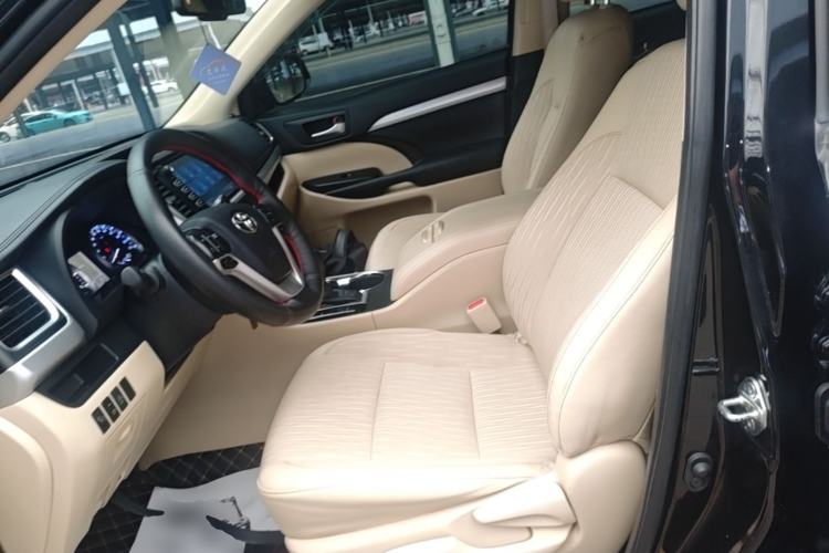 Used Toyota Highlander 2018 2.0T Four-Wheel Drive Elite Edition 7 Seats China VI Standard Left Front Seat