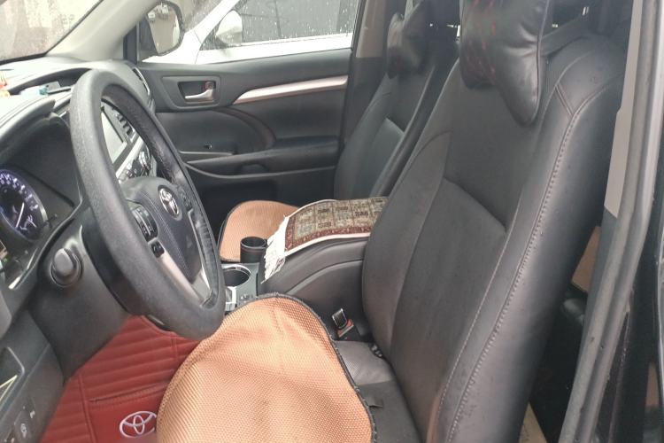 Used Toyota Highlander 2018 2.0T Four-Wheel Drive Luxury Edition 7 Seats China V Emission Standard Left Front Seat