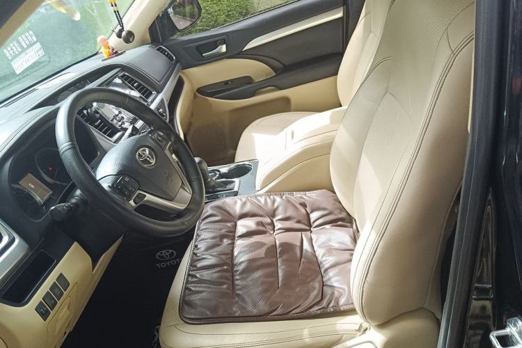 Used Toyota Highlander 2018 2.0T Four-Wheel Drive Elite Edition 7 Seats China VI Standard Left Front Seat