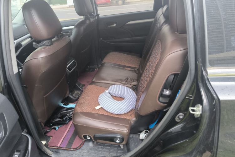Used Toyota Highlander 2018 2.0T Four-Wheel Drive Prestige Version 7 Seats China VI Standard Left Rear Seat
