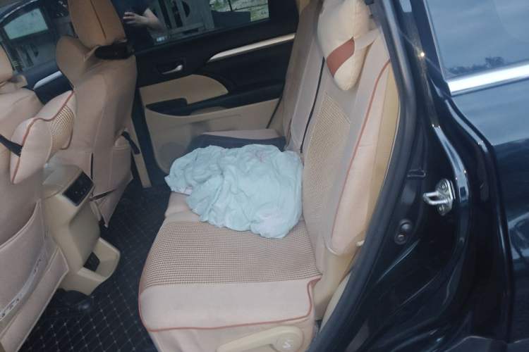 Used Toyota Highlander 2018 2.0T Four-Wheel Drive Prestige Version 7 Seats China V Emission Standard Left Rear Seat