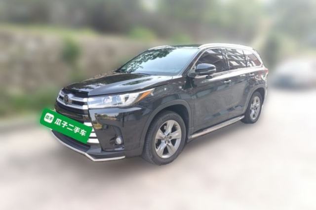 Used Toyota Highlander 2018 2.0T Four-Wheel Drive Luxury Edition 7 Seats China V Emission Standard