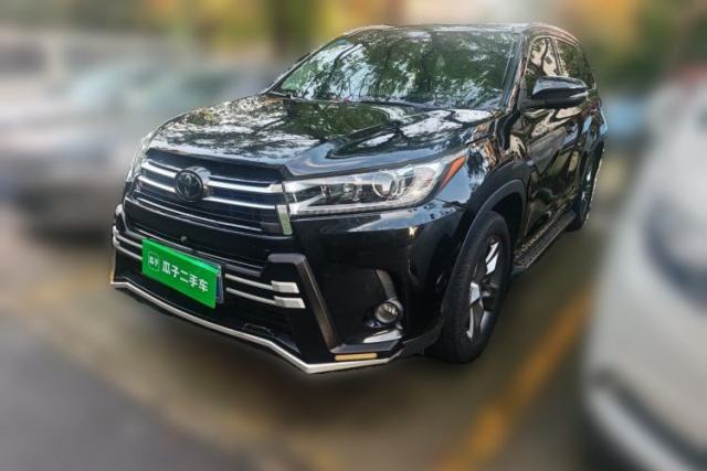 Used Toyota Highlander 2018 2.0T Four-Wheel Drive Prestige Version 7 Seats China VI Standard