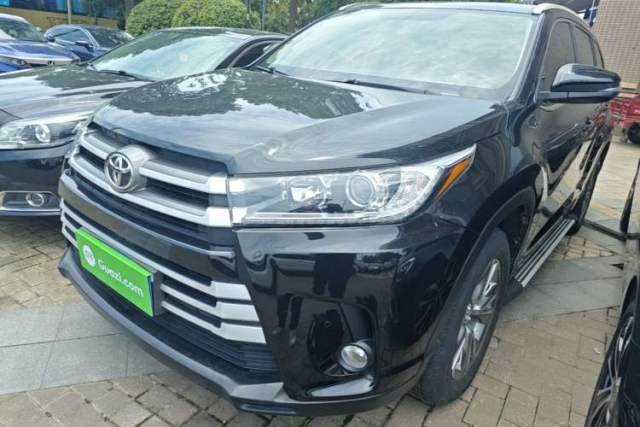 Used Toyota Highlander 2018 2.0T Two-Wheel Drive Elite Version 5 Seats China VI Standard