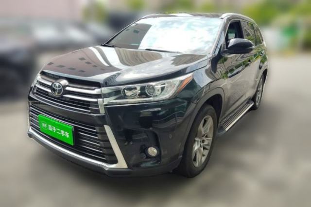 Used Toyota Highlander 2018 2.0T Four-Wheel Drive Prestige Version 7 Seats China VI Standard