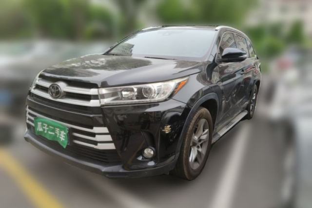 Used Toyota Highlander 2018 2.0T Four-Wheel Drive Luxury Edition 7 Seats China V Emission Standard