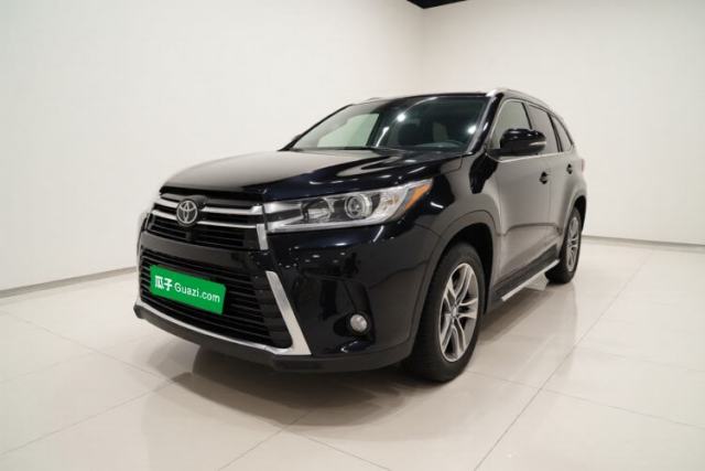 Used Toyota Highlander 2018 2.0T Four-Wheel Drive Prestige Version 7 Seats China V Emission Standard