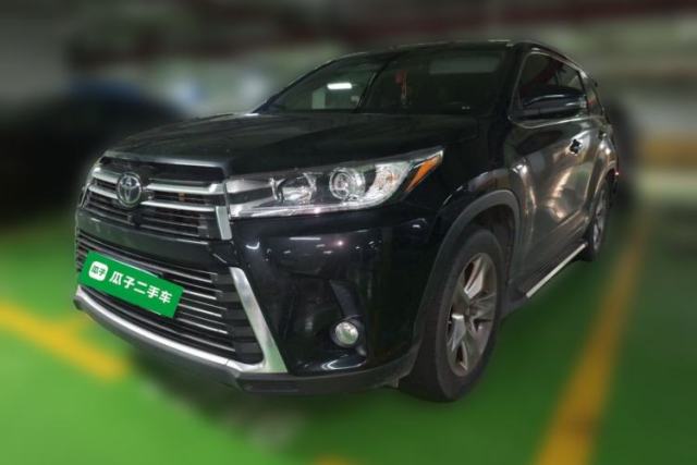 Used Toyota Highlander 2018 2.0T Four-Wheel Drive Prestige Version 7 Seats China V Emission Standard
