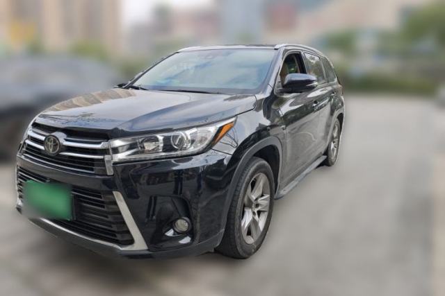 Used Toyota Highlander 2018 2.0T Four-Wheel Drive Prestige Version 7 Seats China VI Standard
