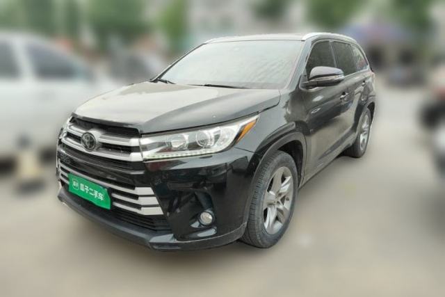 Used Toyota Highlander 2018 2.0T Four-Wheel Drive Luxury Edition 7 Seats China V Emission Standard