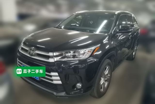 Used Toyota Highlander 2018 2.0T Four-Wheel Drive Prestige Version 7 Seats China VI Standard