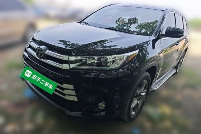 Used Toyota Highlander 2018 2.0T Four-Wheel Drive Luxury Edition 7 Seats China V Emission Standard