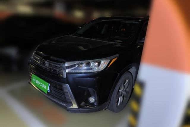 Used Toyota Highlander 2018 2.0T Four-Wheel Drive Prestige Version 7 Seats China VI Standard
