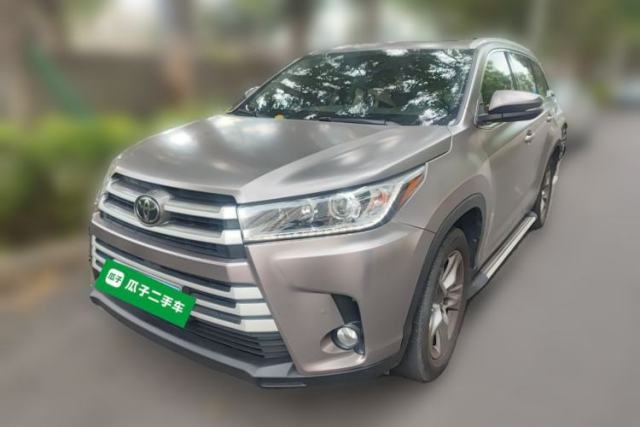Used Toyota Highlander 2018 2.0T Four-Wheel Drive Luxury Edition 7 Seats China V Emission Standard