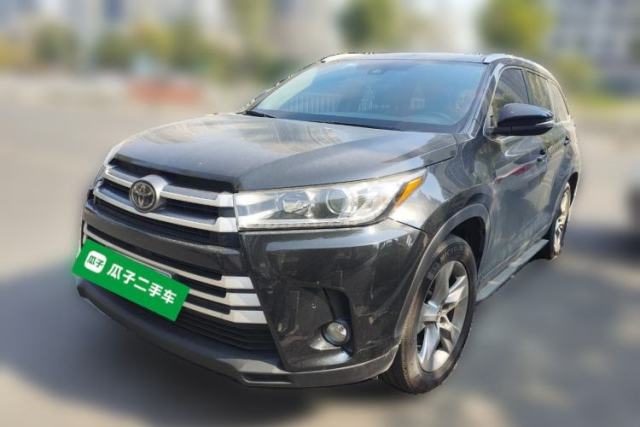 Used Toyota Highlander 2018 2.0T Four-Wheel Drive Luxury Edition 7 Seats China V Emission Standard