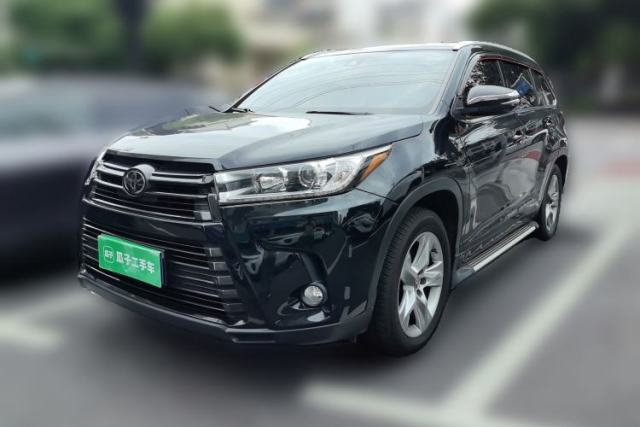 Used Toyota Highlander 2018 2.0T Two-Wheel Drive Prestige Version 7 Seats China V Emission Standard