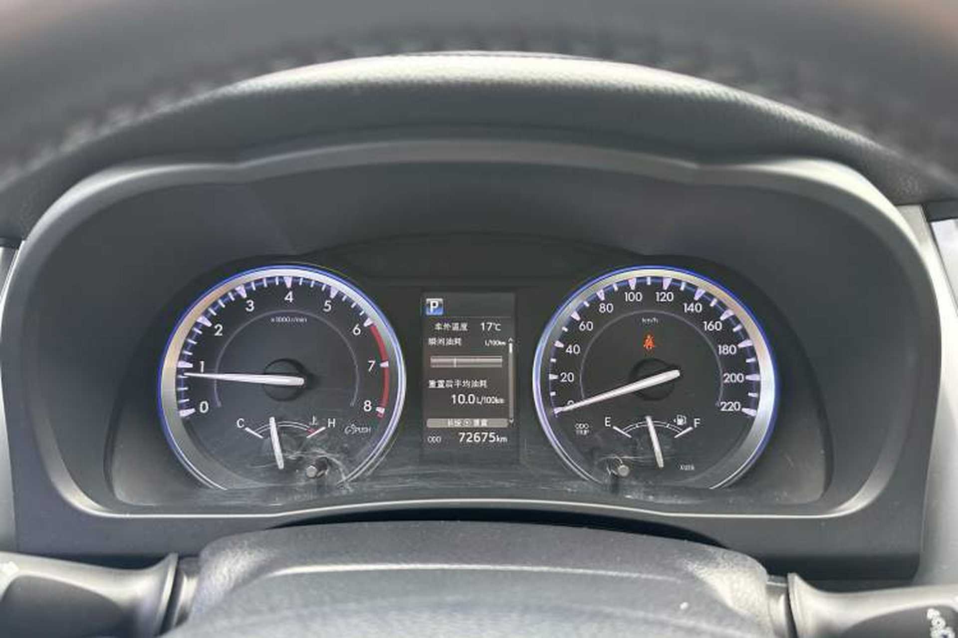Used Toyota Highlander 2018 2.0T Four-Wheel Drive Luxury Version 7 Seats China VI Standard Odometer Close Up
