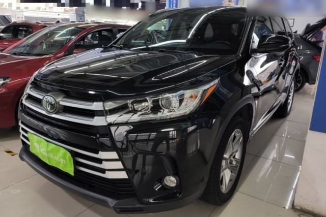 Used Toyota Highlander 2018 2.0T Four-Wheel Drive Luxury Version 7 Seats China VI Standard