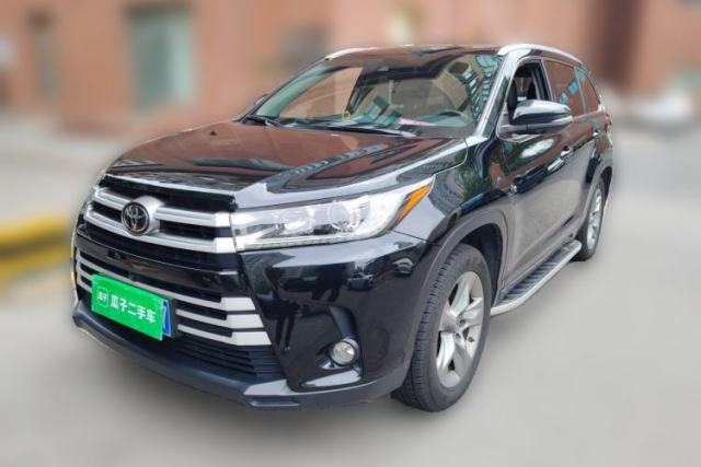 Used Toyota Highlander 2018 2.0T Four-Wheel Drive Luxury Version 7 Seats China VI Standard