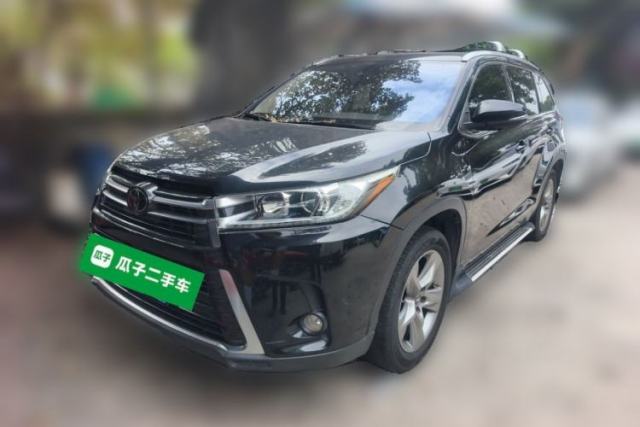 Used Toyota Highlander 2018 2.0T Four-Wheel Drive Prestige Version 7 Seats China V Emission Standard