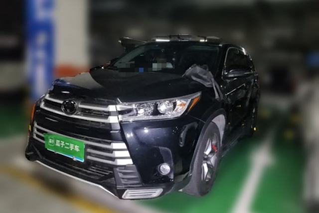 Used Toyota Highlander 2018 2.0T Four-Wheel Drive Luxury Edition 7 Seats China V Emission Standard