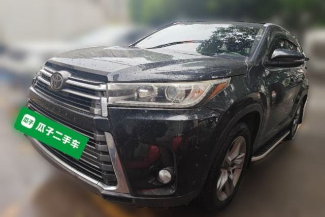 Used Toyota Highlander 2018 2.0T Four-Wheel Drive Prestige Version 7 Seats China VI Standard