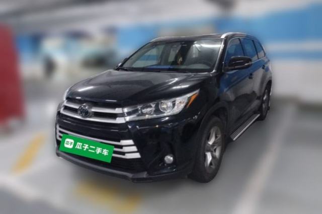 Used Toyota Highlander 2018 2.0T Four-Wheel Drive Luxury Version 7 Seats China VI Standard