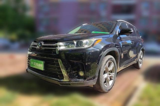 Used Toyota Highlander 2018 2.0T Four-Wheel Drive Prestige Version 7 Seats China VI Standard