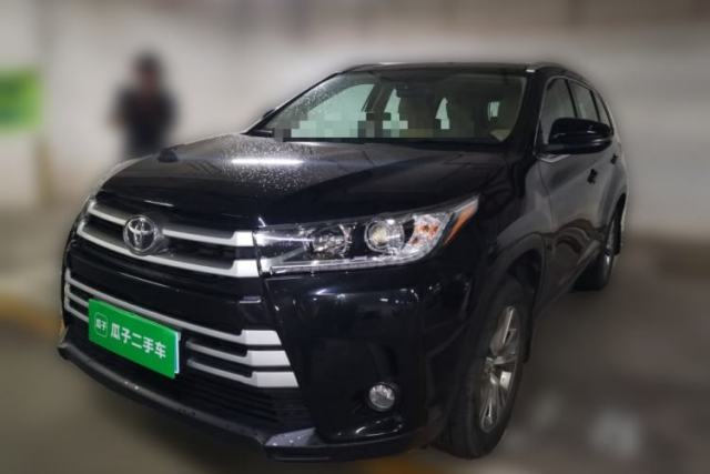 Used Toyota Highlander 2018 2.0T Four-Wheel Drive Elite Edition 7 Seats China VI Standard