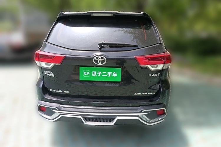 Used Toyota Highlander 2018 2.0T Four-Wheel Drive Ultimate Edition 7-Seater Emission Standard China V Rear