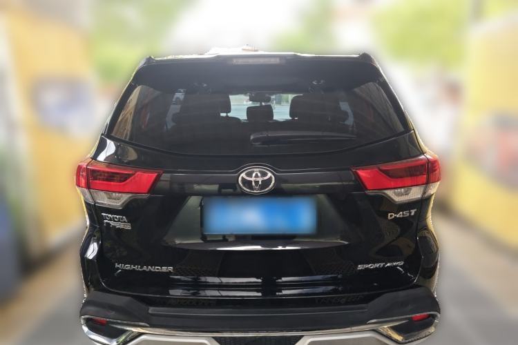 Used Toyota Highlander 2018 2.0T Four-Wheel Drive Luxury Edition 7 Seats China V Emission Standard Rear