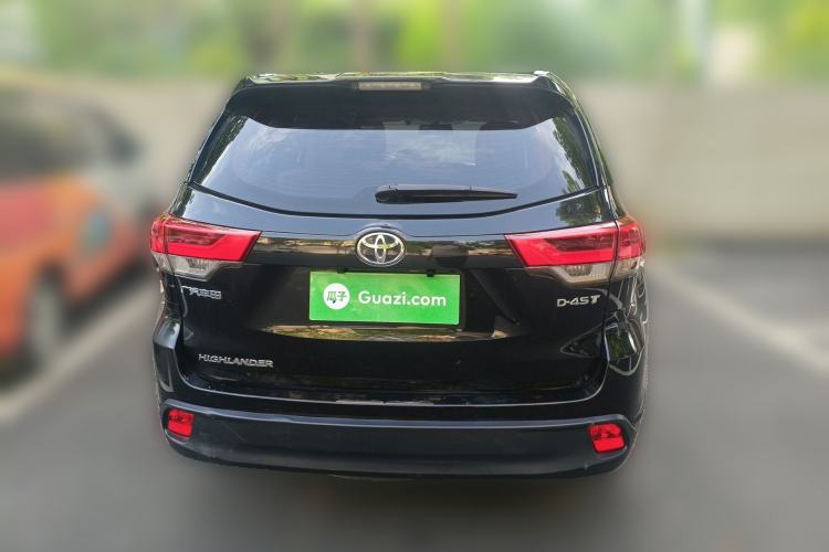 Used Toyota Highlander 2018 2.0T Two-Wheel Drive Elite Version 5 Seats China VI Standard Rear