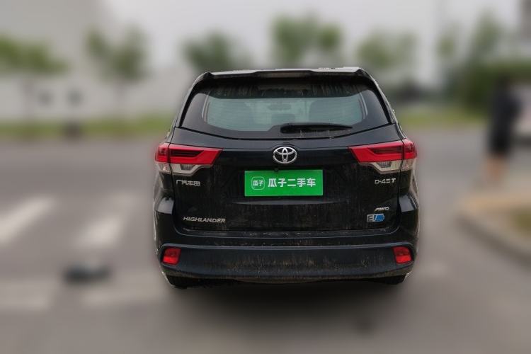 Used Toyota Highlander 2018 2.0T Two-Wheel Drive Elite Version 5 Seats China VI Standard Rear