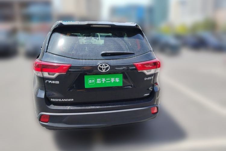 Used Toyota Highlander 2018 2.0T Four-Wheel Drive Elite Edition 7 Seats China VI Standard Rear